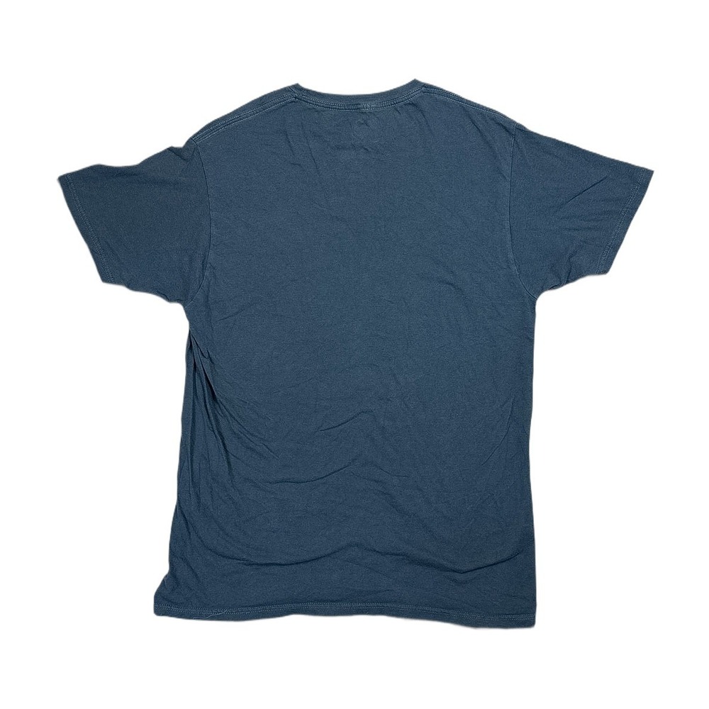 Fox Racing Graphic T-Shirt Mens M Blue Gray Good Standard Fit Logo Tee - Picture 2 of 5